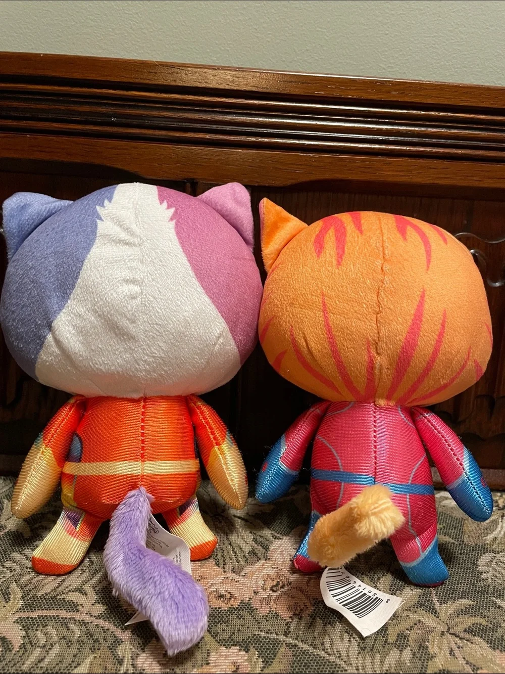 2 Disney Junior Super Kitties plush.